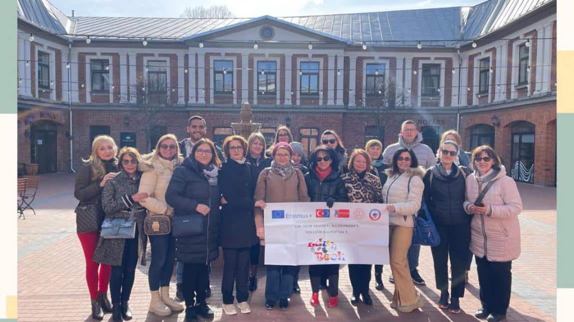 Edu-Tech Erasmus+ Projemizin Letonya Hareketliliği